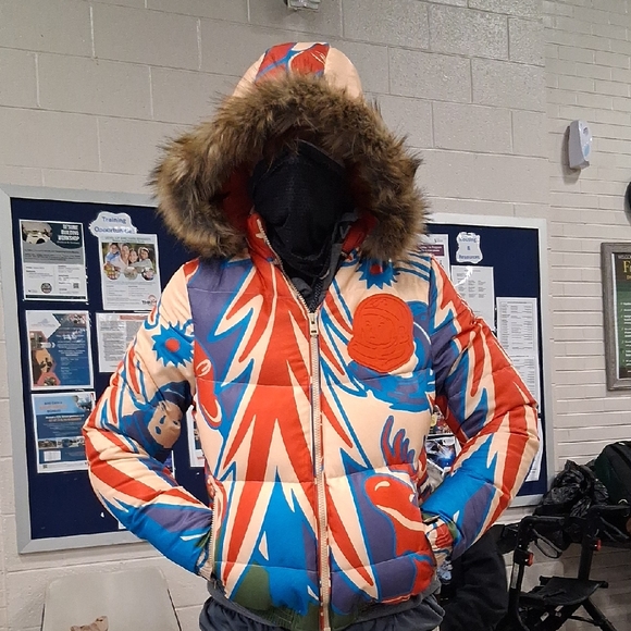 nike jacket with fur hood